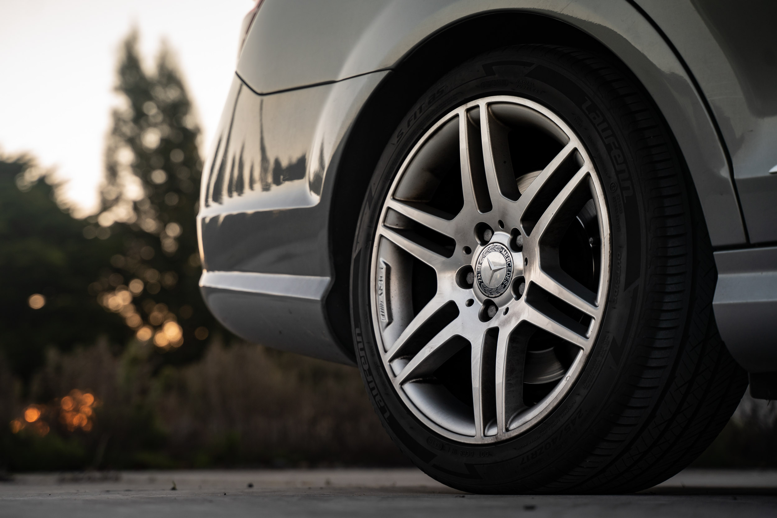 AMG wheel detail