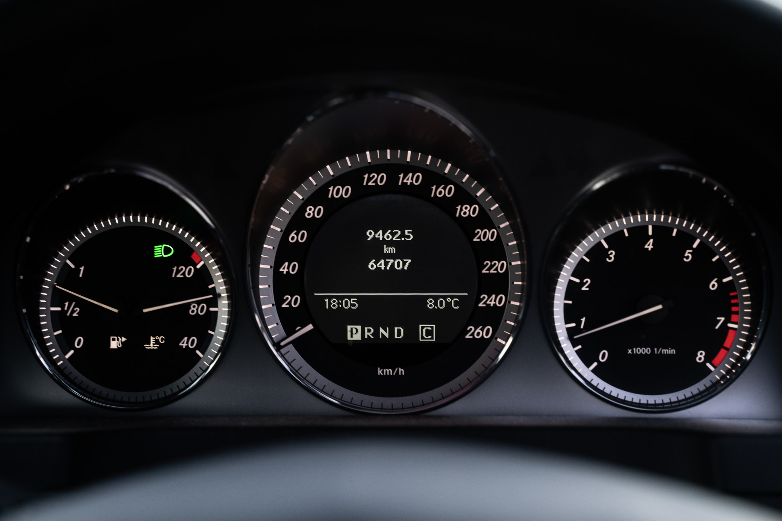 Mercedes interior