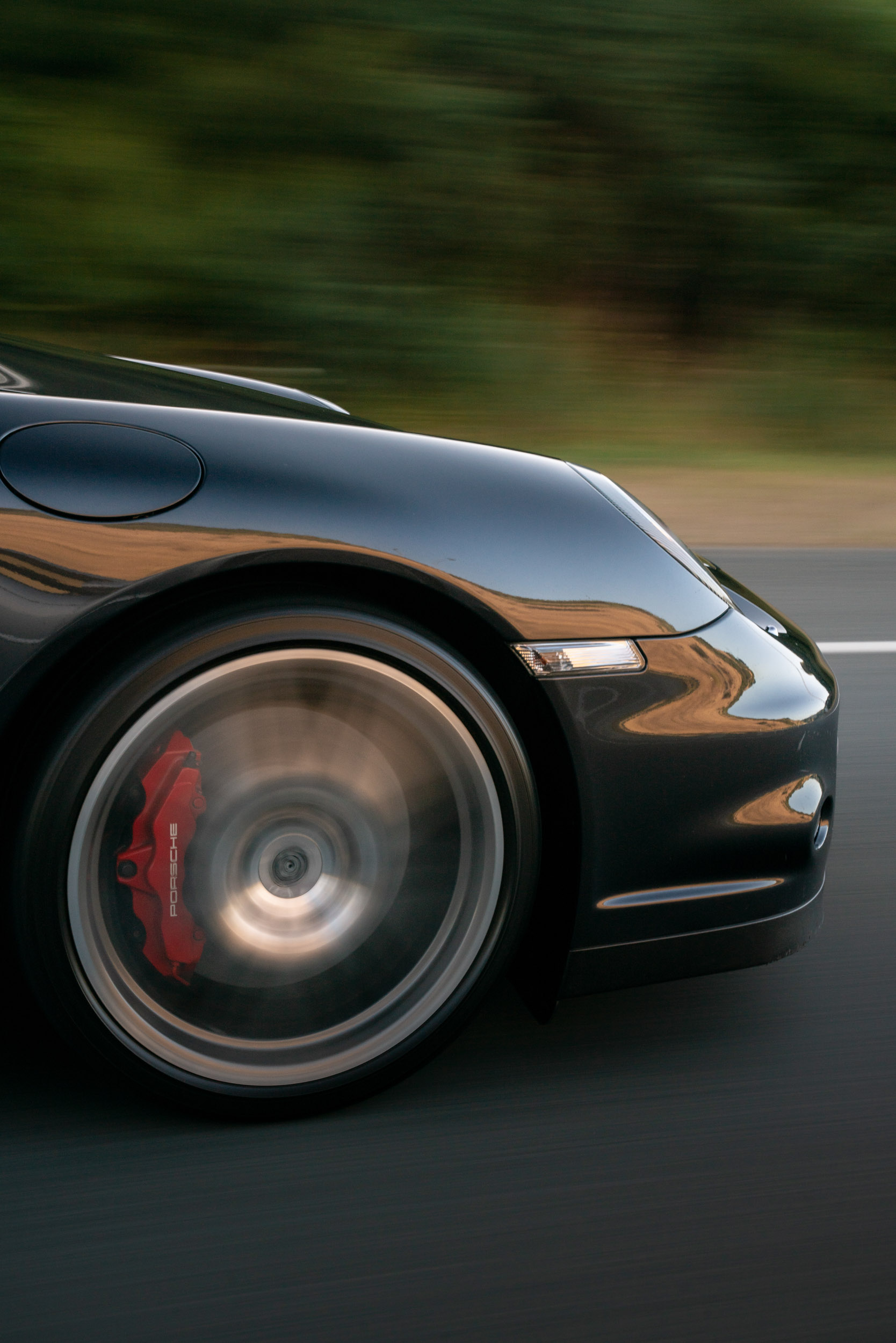 Porsche 911 wheel detail