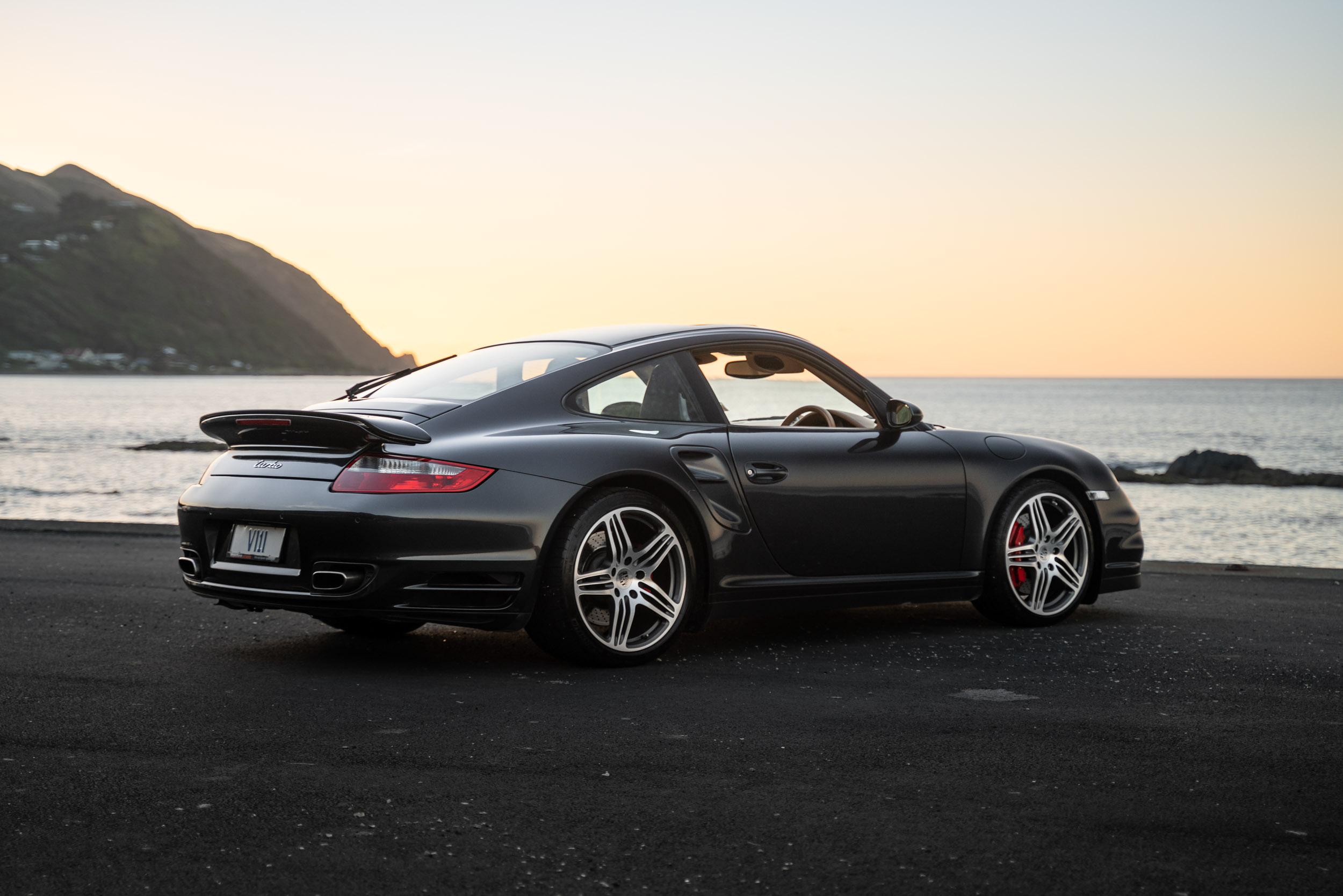 Porsche 911 rear three-quarter